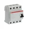 Disjoncteur différentiel FH204 AC-63/0,3 | 4P | CA | 63 A | 300 mA | instantané |