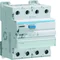 Disjoncteur différentiel triphasé + neutre 63 A 30 mA 10 kA F