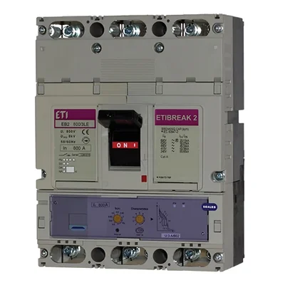 Disjoncteur EB2 800/4E 800A 4P, 70 kA, à déclenchement électronique