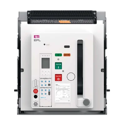 Disjoncteur EPL-32 4H BD/M2C2S2/PR-LP 3200 A, 4 pôles, 85 kA, débrochable, à déclenchement par shunt, commande de moteur