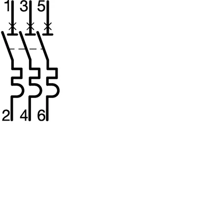 Disjoncteur MCB 50kA 3P C 16A