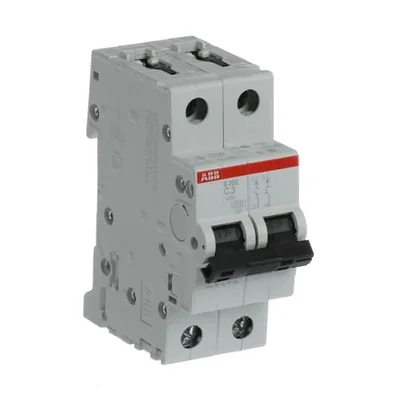 Disjoncteur S202-C3 | 2P | Caractère C | 3A | 6kA | CA |