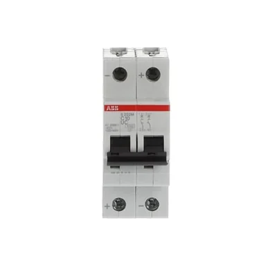 Disjoncteur S202M-C10UC | 2P | Caractère C | 10 A | 10 kA | AC/DC |