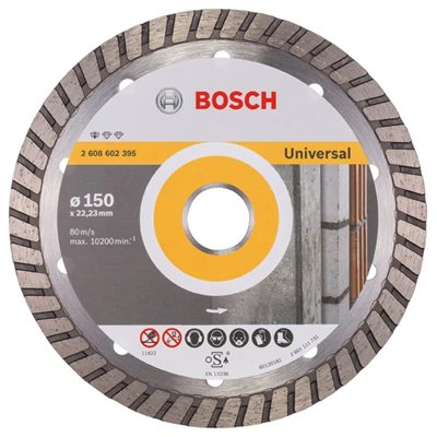 Disque à tronçonner diamanté Professional pour Universal Turbo, 150x22,23mm