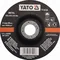 DISQUE CONVEXE POUR MEULER LE MÉTAL 125x6.0