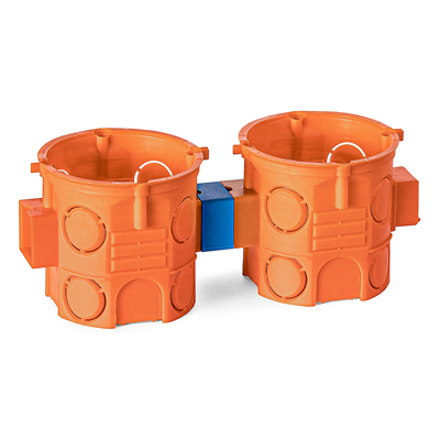 Distanční konektor pro sériové boxy, modrý