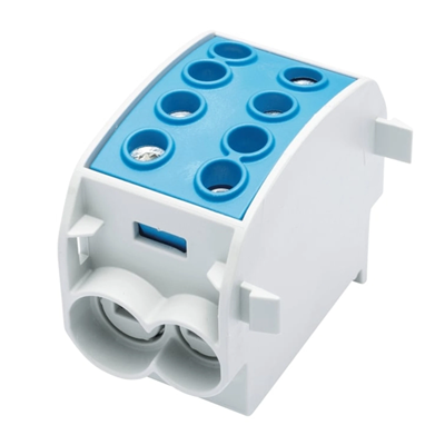 Distribution block - branch Al/Cu 80310 SIMBLOCK blue