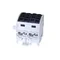 Distribution block - branch SCB 35-2 Al/Cu single-pole double 80220 SIMBLOCK black