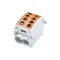 Distribution block - branch SCB 70 Al/Cu single-pole 80310 SIMBLOCK brown