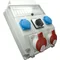 Distribution board 1*32A 5p,1*16A 5p,2*250V,window,L-0-P switch