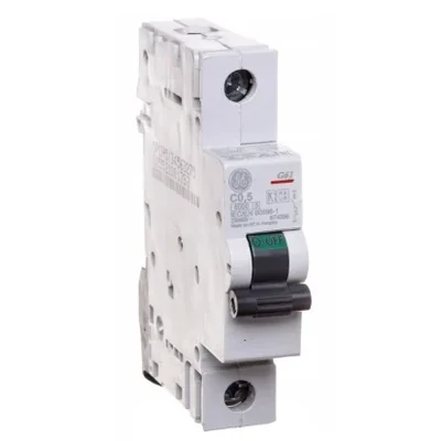 Disyuntor 1 polo G61 C0, 5 1P 0,5A 6kA