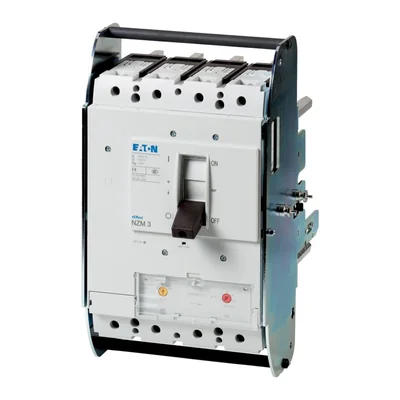 Disyuntor, 4 polos, 400 A, 36 kA, instalación y protección de cables, unidad deslizable NZMC3-4-A400-AVE