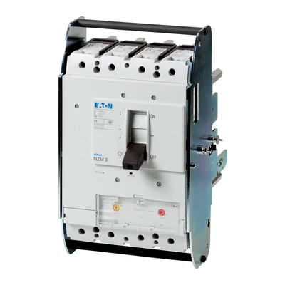 Disyuntor, 4 polos, 400 A, 36 kA, instalación y protección de cables, unidad deslizable NZMC3-4-A400-AVE
