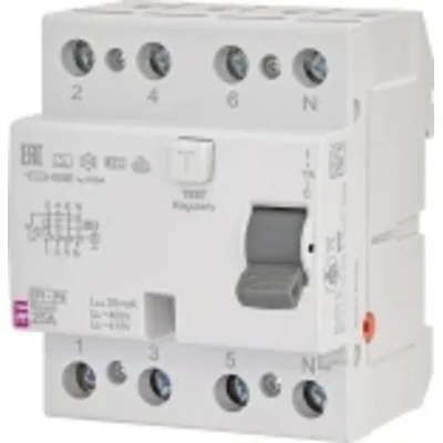Disyuntor diferencial EFI-P4R A 25/0.03 - con función de rearme