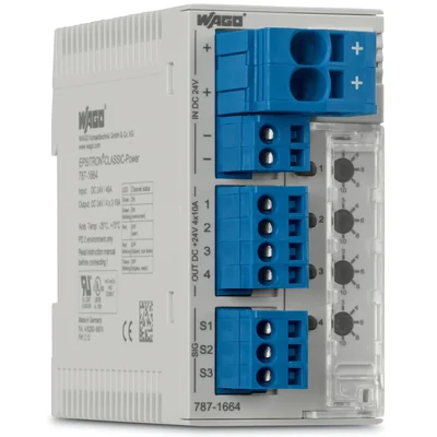 Disyuntor electrónico de 4 canales, 24 V CC, 787-1664