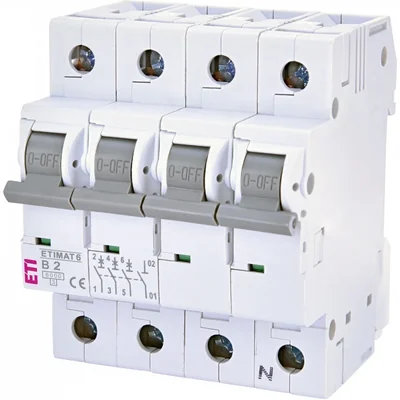 Disyuntor ETIMAT 6 3p+N B2