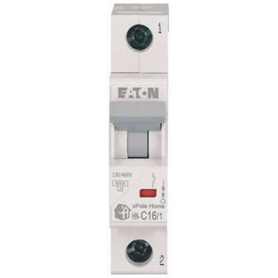 Disyuntor HN-C16/1 16A 1P 6kA C 230V IP20 tipo AC