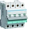 Disyuntor MCB 10kA 4 polos 0.5A Característica C