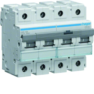 Disyuntor MCB 15kA 4P C 125A