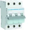 Disyuntor miniatura 6kA B 3 polos 25A