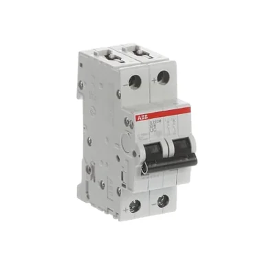 Disyuntor S202M-B6UC | 2P | tipo B | 6A | 10kA | CA/CC |