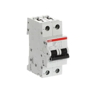 Disyuntor S202M-C20UC | 2P | Carácter C | 20A | 10kA | CA/CC |