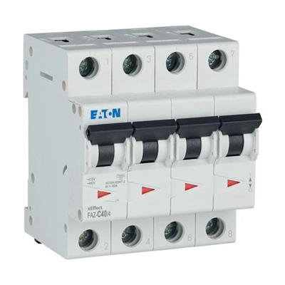 Disyuntor serie 15kA, FAZ-C40/4