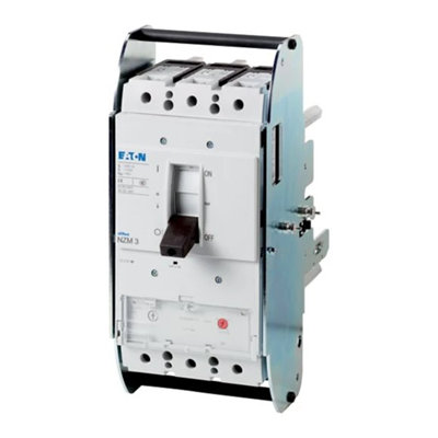 Disyuntor, tripolar, 500 A, 50 kA, protección contra cortocircuitos, unidad enchufable NZMN3-S500-AVE