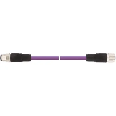 Divisor de cable AB-DN-M12MS-2,0PUR-M12FS