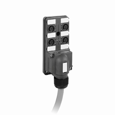 Divisor pasivo, 4 canales, cable LED de 5,0 m