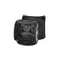 DK 0200 B Internal installation box, black, IP 66, with membrane glands, 93x93x62mm, without terminals