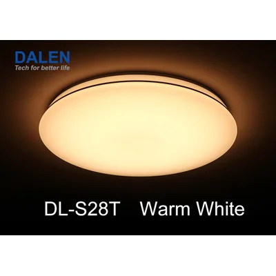 DL-S28T bílé stropní LED svítidlo + dálkový ovladač
