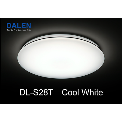DL-S28T white LED ceiling lamp + remote control