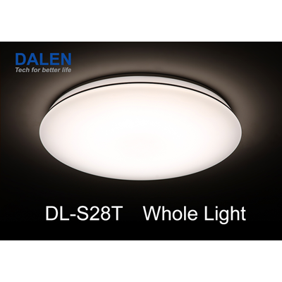 DL-S28T white LED ceiling lamp + remote control