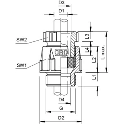 Dławiki stożkowe 106 PG48 SZR.