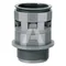 Dławnica prosta do peszla ND23 z gwintem M32, szara