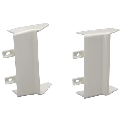 DLP Angolo interno orientabile 60 x 16/20 bianco