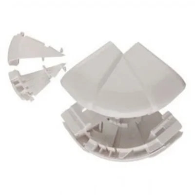 DLP External angle adjustable body 65x150 Angle 60-120 degrees with 1 partition