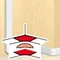 DLP Internal angle adjustable body 65x150 Angle 85°-95° with 1 partition
