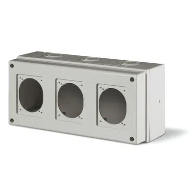 DOMINO box 3 x otvor