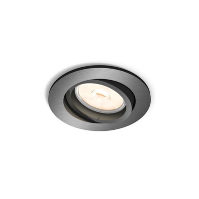 DONEGAL Recessed light GU10 IP20 grey