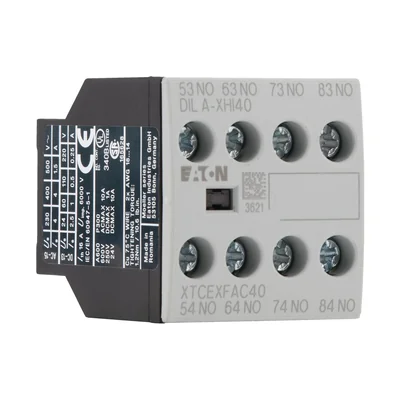 Допоміжні контакти 0NO 4NC, DILA-XHI40