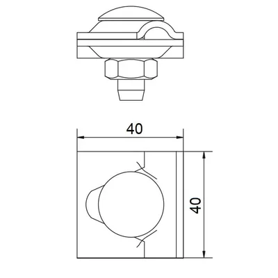 Doppel-DIN-Universalstecker /OC/