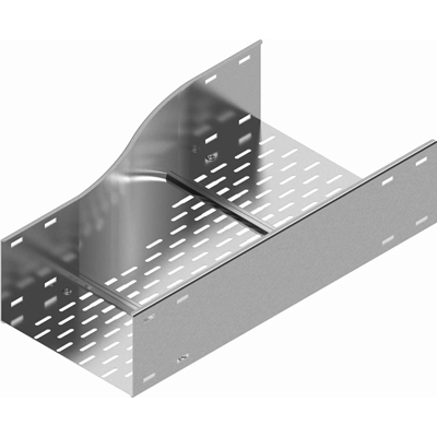 Doppelspurreduzierer, Breite 400 x 300 mm, Höhe 160 mm