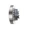 Doppelsteckdose mit Erdung und Shutter (Modul) 16A 250V silber (metallic)