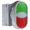 DOPPELTASTE 1 NEIN 1 NEIN GRÜN-ROT SP22-2KL-11-24-LED\Z/C