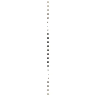 Doppelte Computersteckdose RJ45 Kategorie 6 mit cremefarbener Staubschutzabdeckung (Modul).