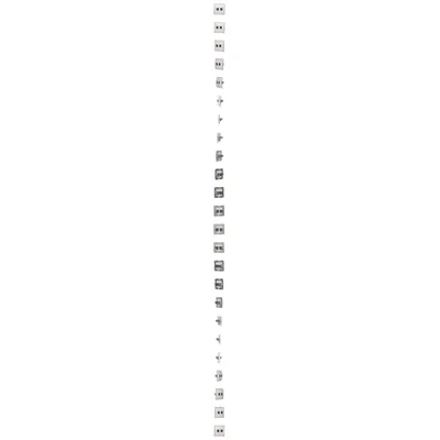 Doppelte HDMI-Buchse (Modul) weiß