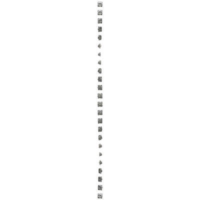 Doppelte Satellitenantennendose SAT-SAT-RTV (Modul) silber (metallic)