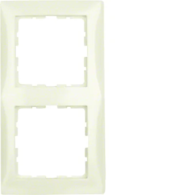 Doppia cornice color crema